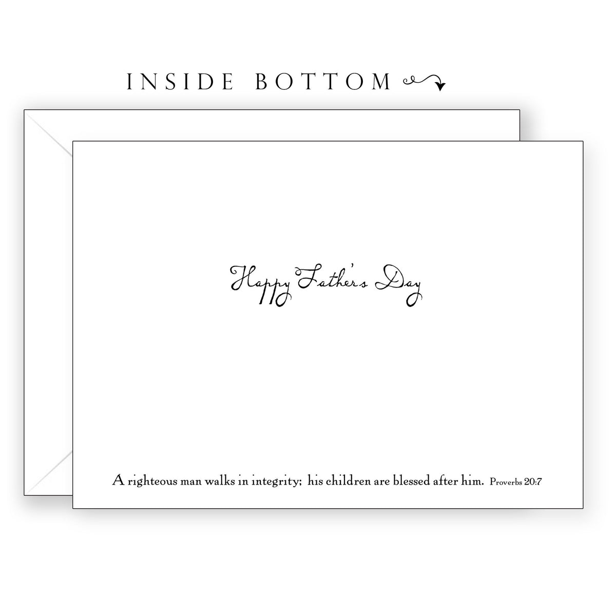 Finally Home (Proverbs 207) Father's Day Card Bradbury Lane