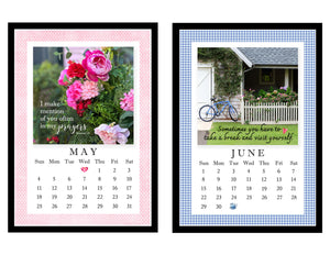 2025 Endearment Calendar with 5x7 Acrylic Frame