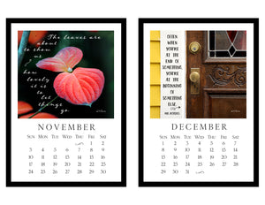 2024 Tried and True Calendar with 5x7 Acrylic Frame