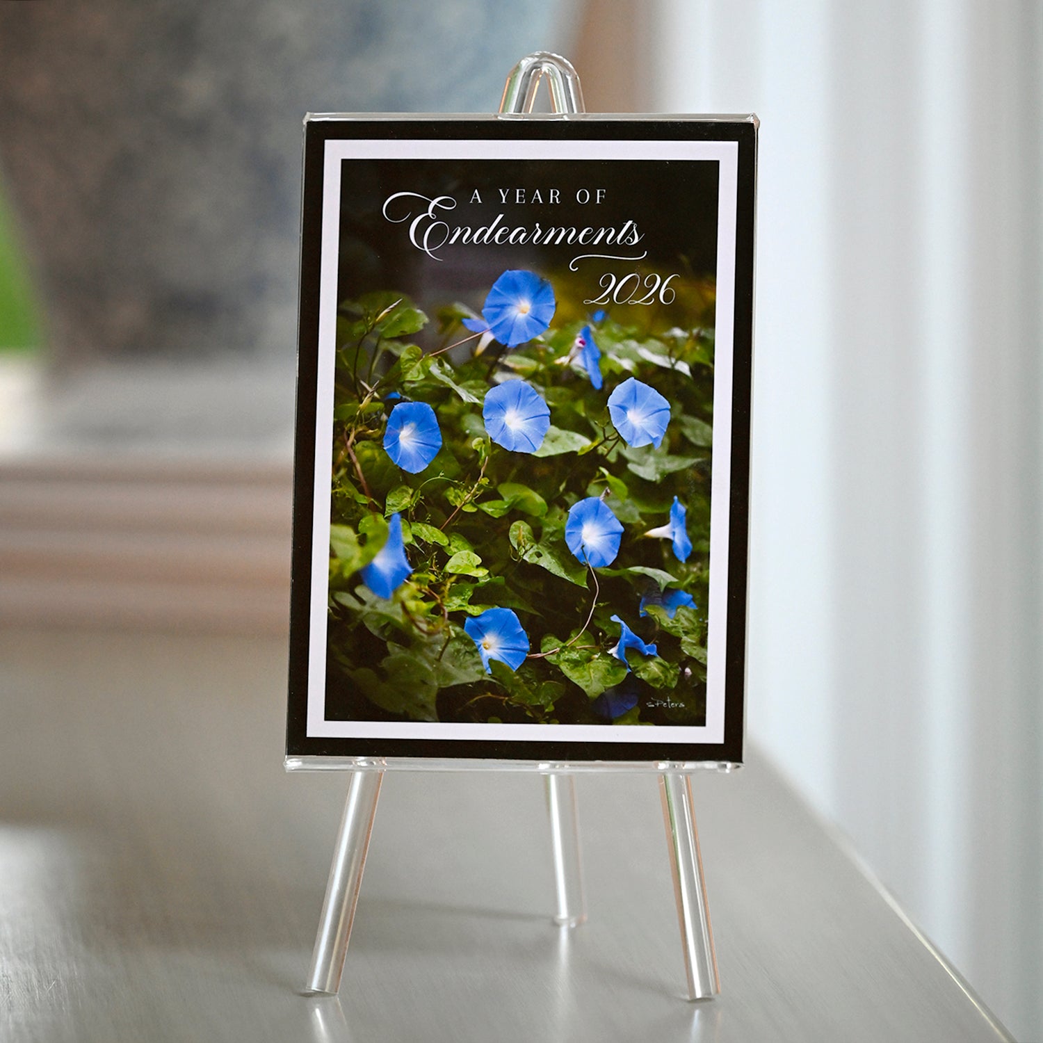 2026 Endearment Calendar with 5x7 Acyrlic Easel Frame