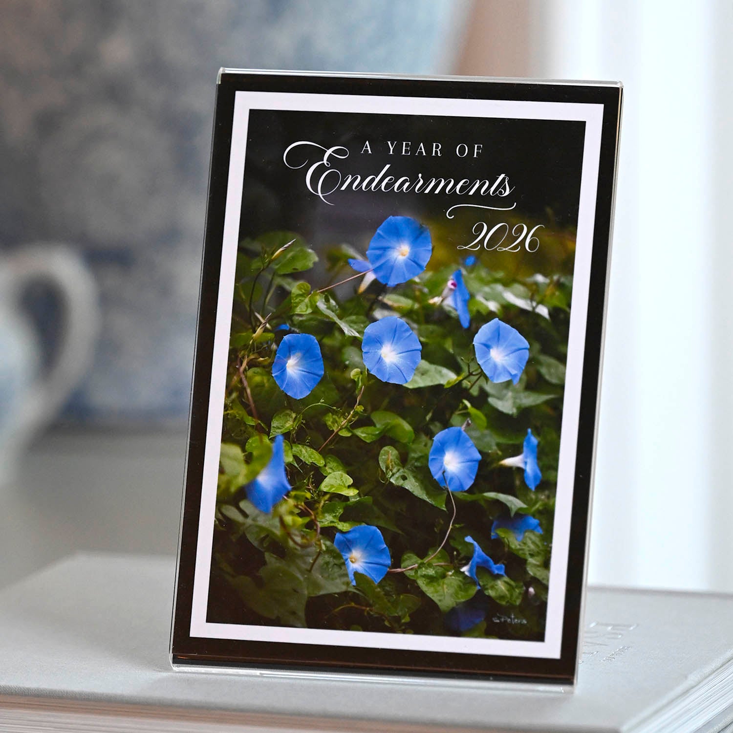 2026 Endearment Calendar with 5x7 Acrylic Frame