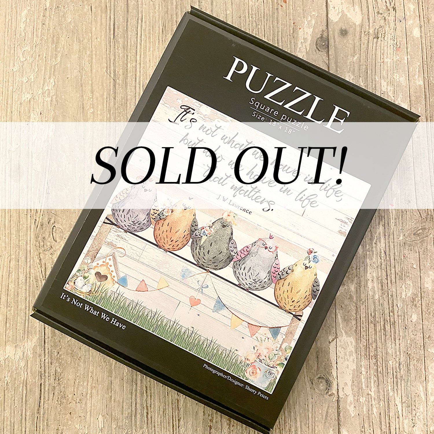 It's Not What We Have 500 pc Puzzle