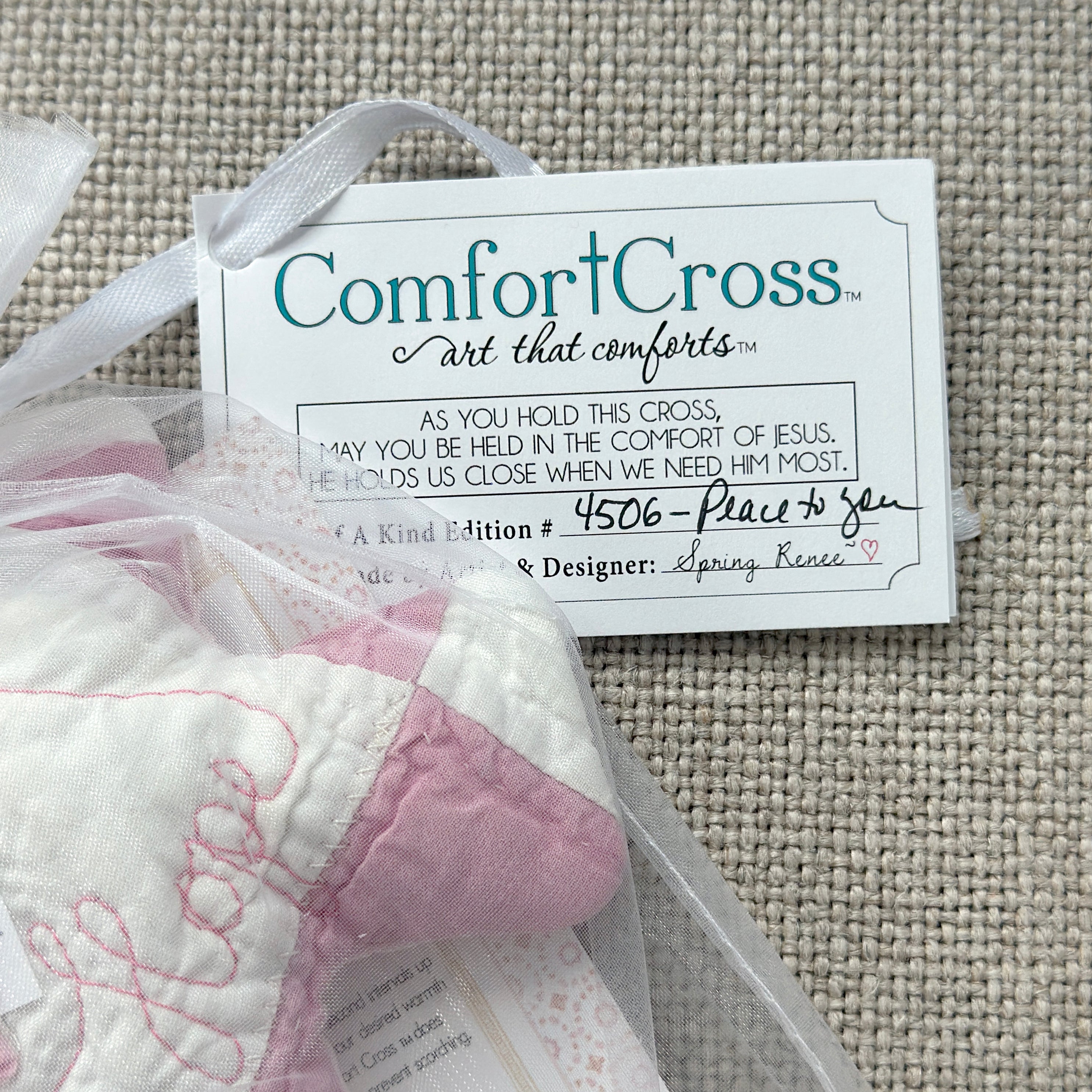 Comfort Cross-Peace to You (Romans 15:13) Unscented