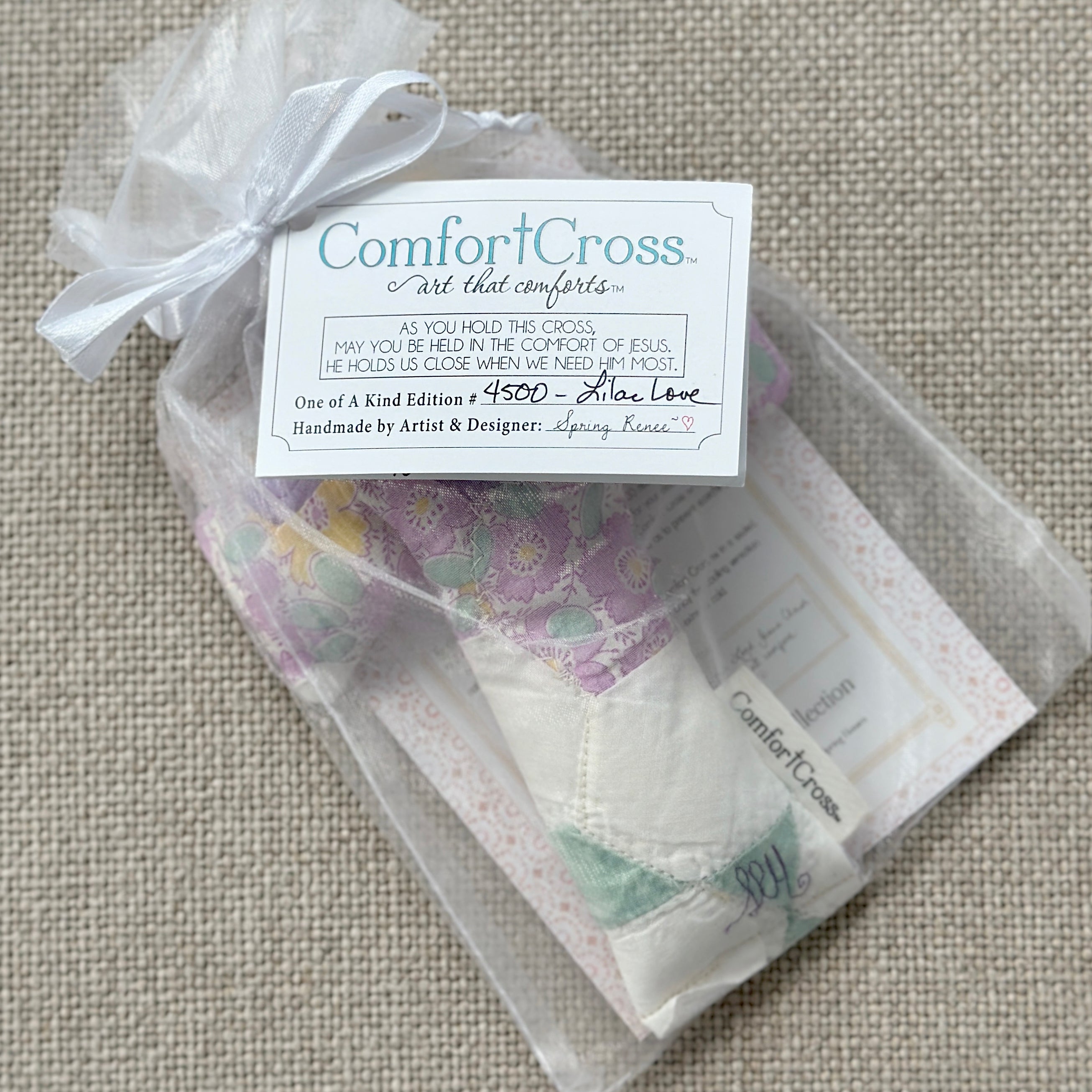 Comfort Cross-Lilac Love (Psalm 46:10) Lavender Scent