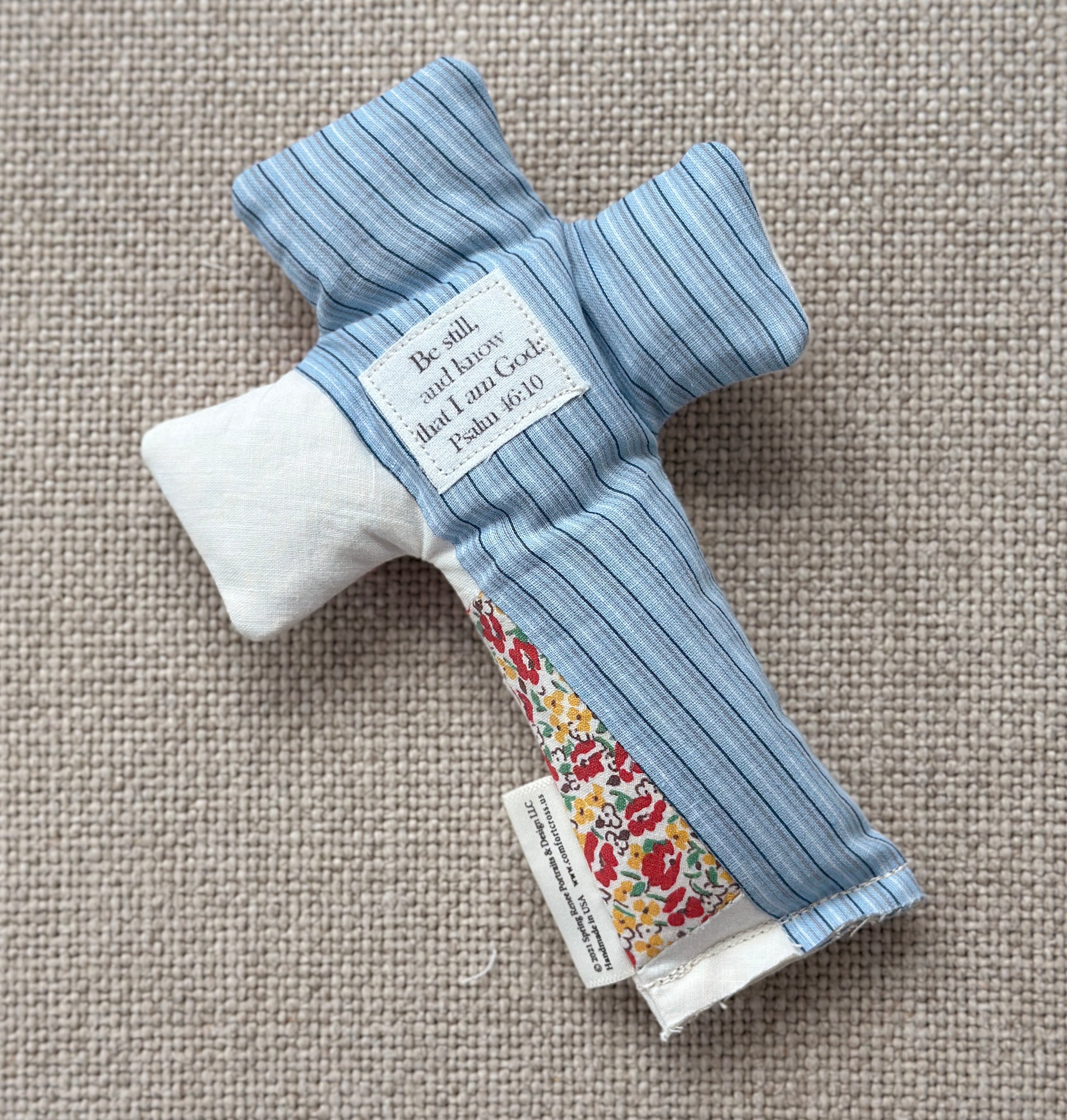 Comfort Cross-Solemn (Psalm 46:10) Lavender Scent
