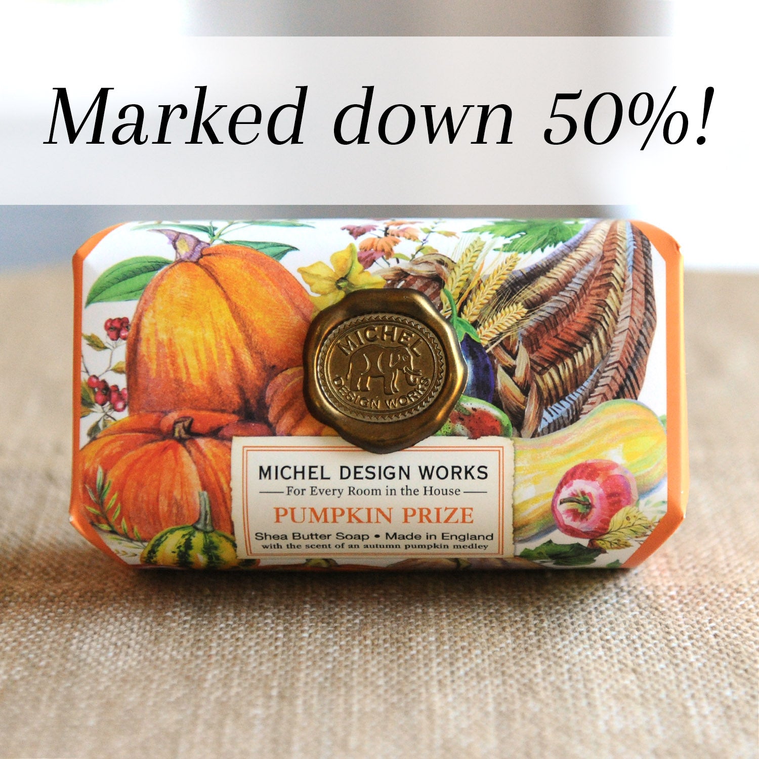 Bath Soap Bar: Pumpkin Prize