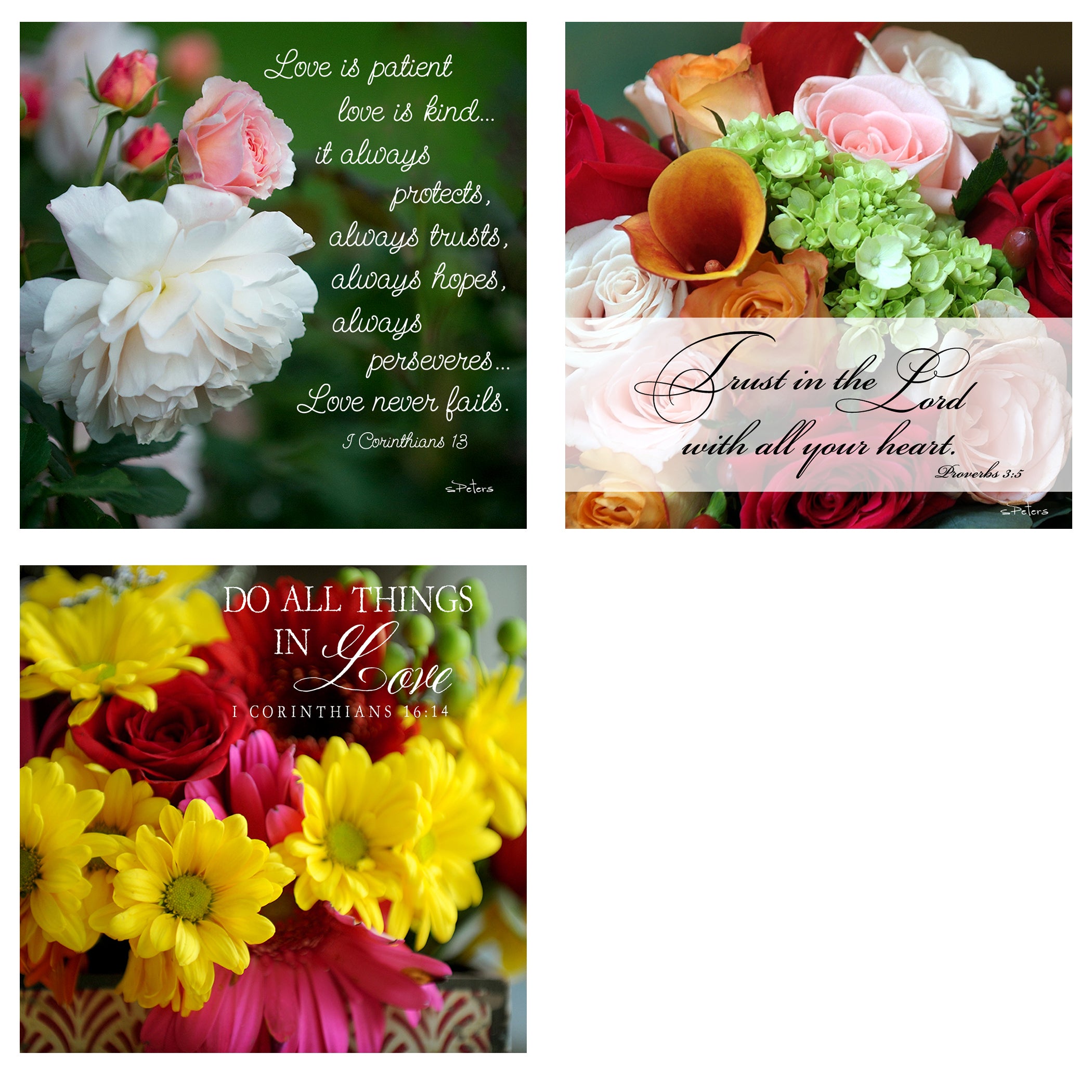 31 Days of Encouragement Boxed Mini Print Collection w Acrylic Holder