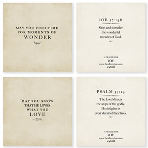 31 Days of Prayers for You Boxed Mini Print Collection (Version 2) w/Acrylic Holder