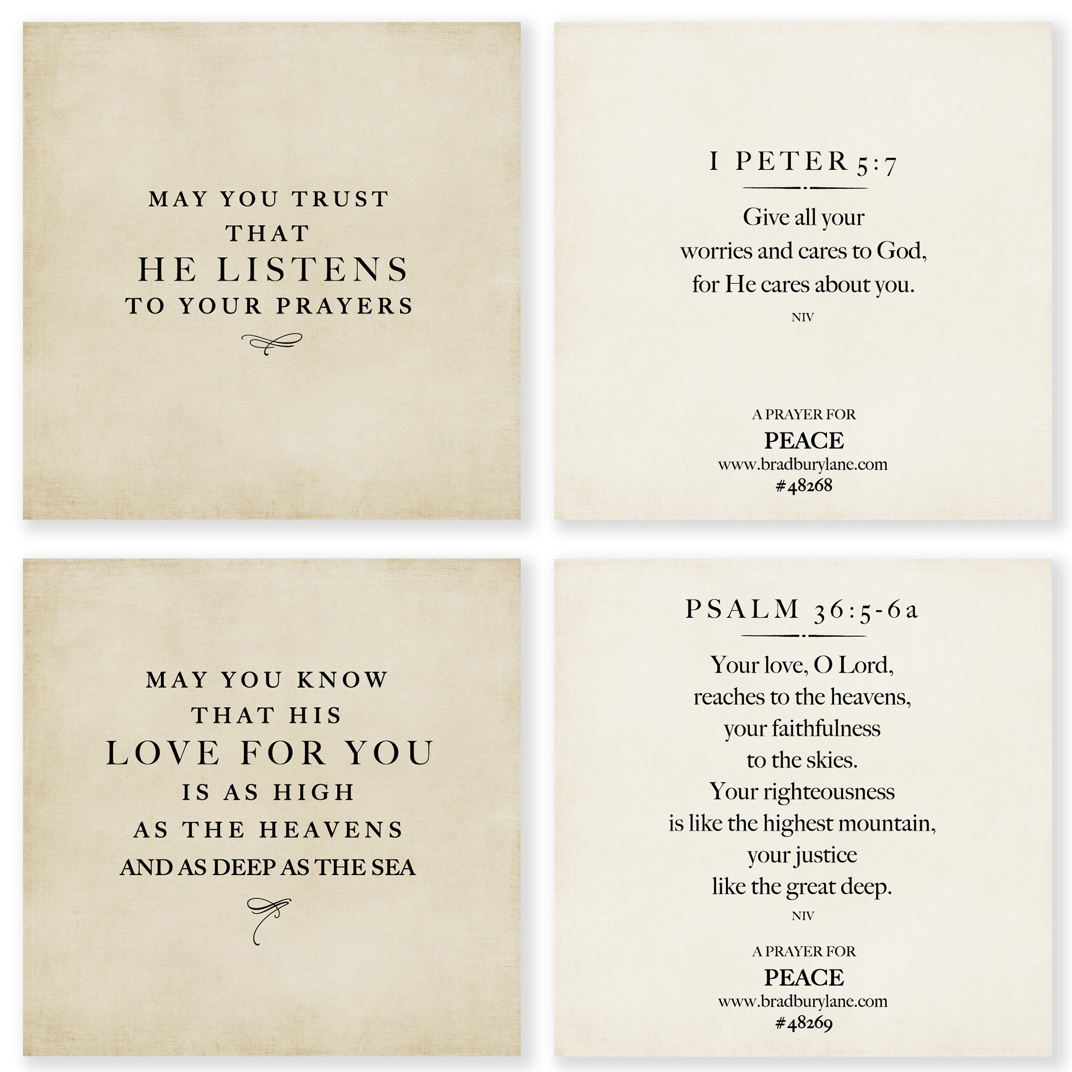 31 Days of Prayers for You Boxed Mini Print Collection at the Lake w/ Acrylic Holder