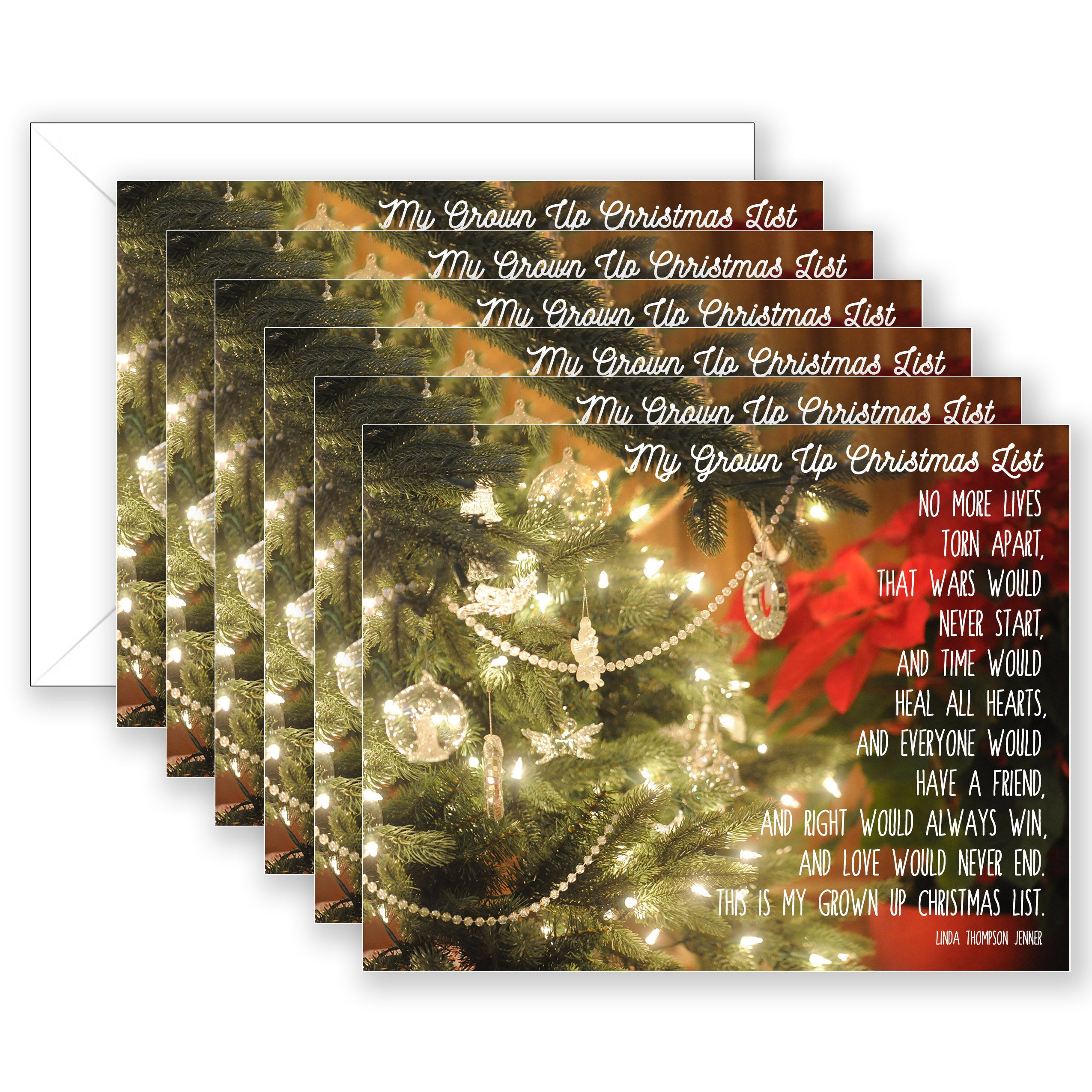 My Grown Up Christmas List Boxed Set
