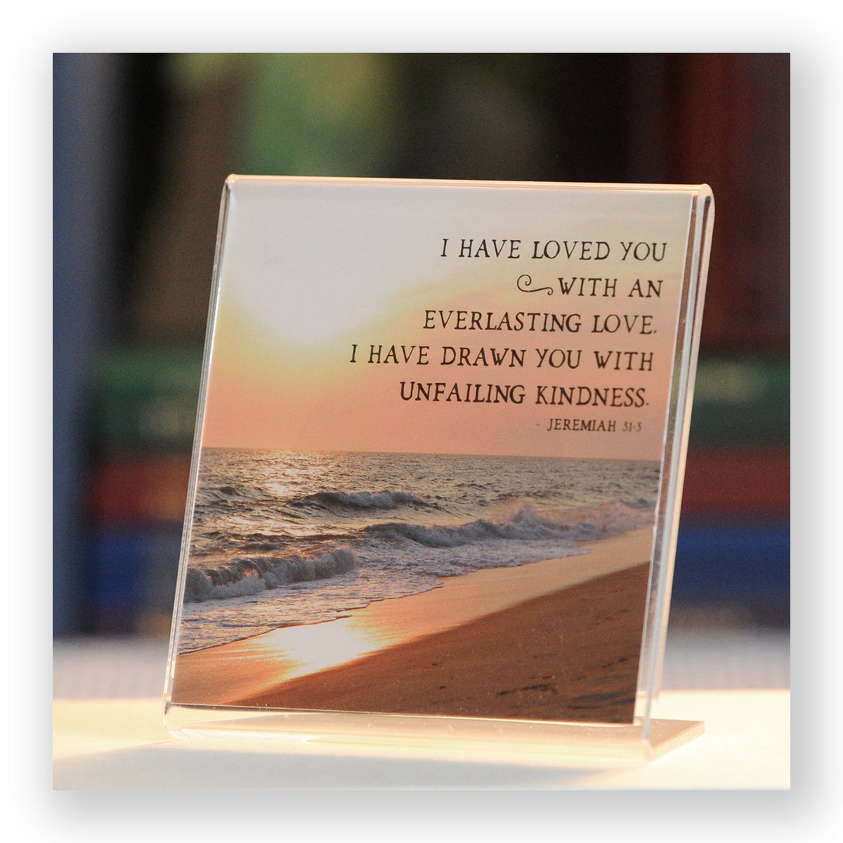 Nantucket Sunset (Jer 31:3) - Framed Mini Print