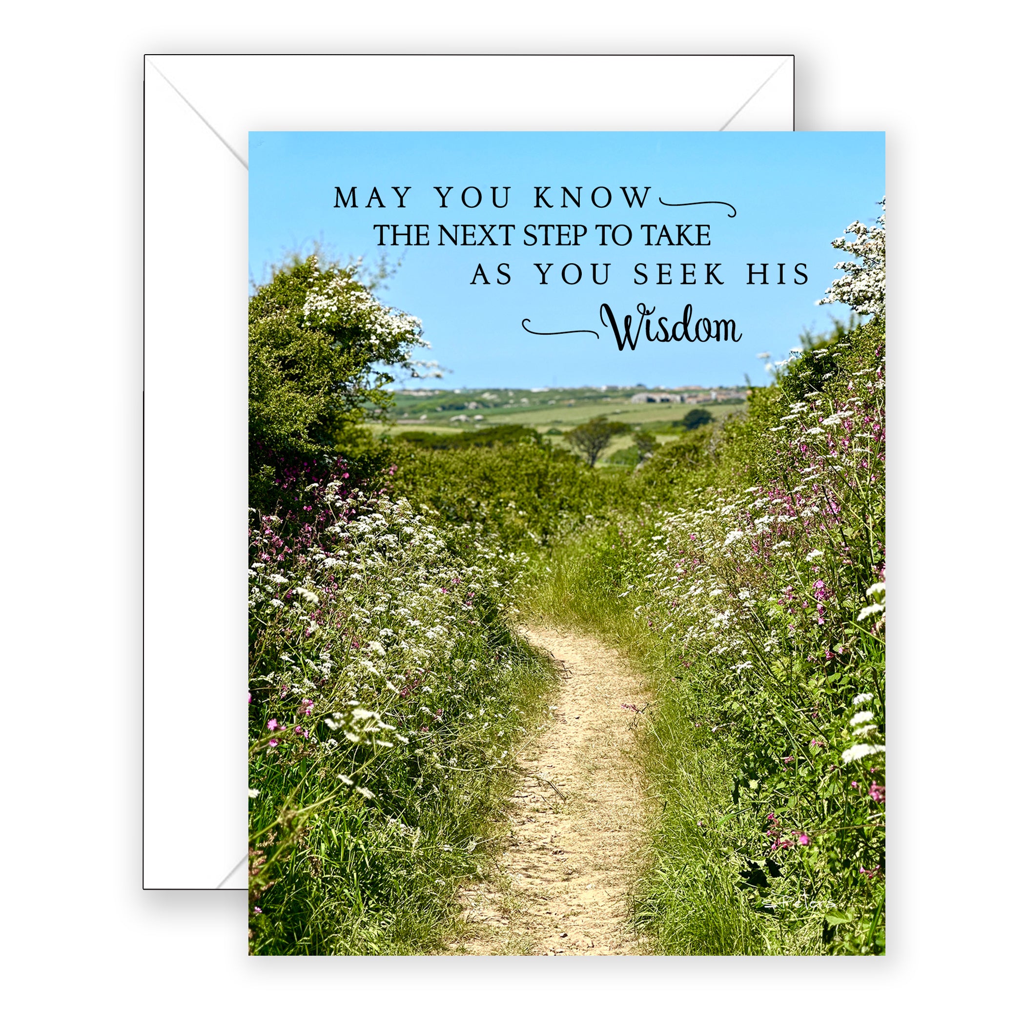Penwith Path (Psalm 25:4-5) - Praying for You Card
