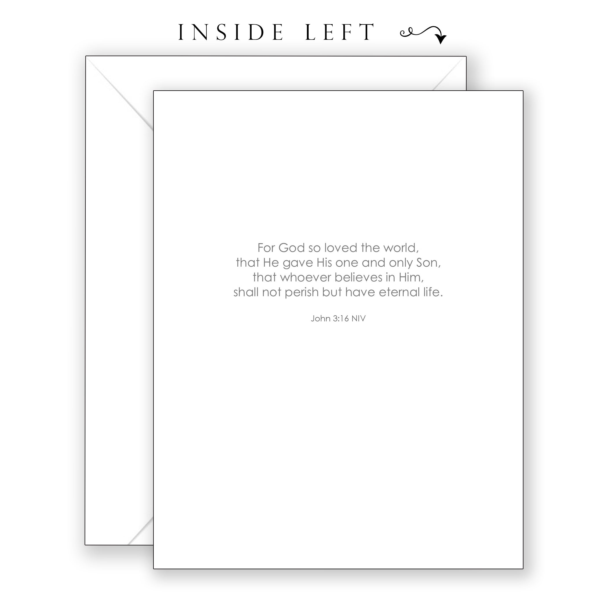 Pine Cross (John 3:16) - Boxed Notecard Collection