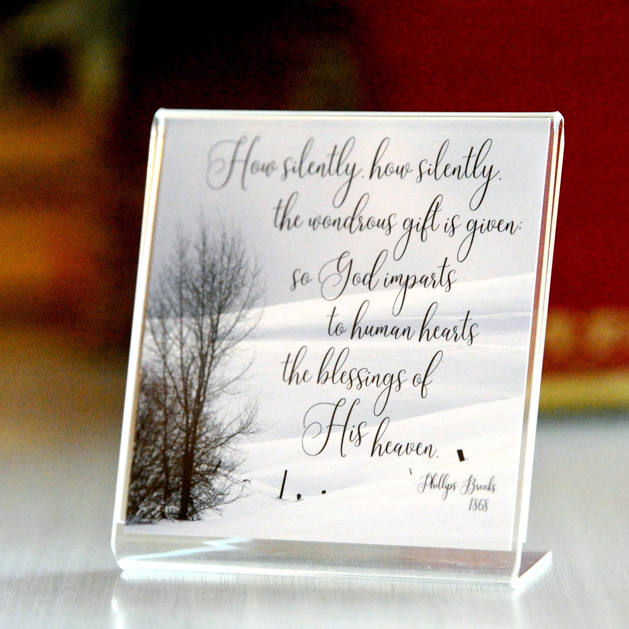Snowlight - Framed Mini Print