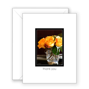Stacy's Summer Roses - Thank You Card