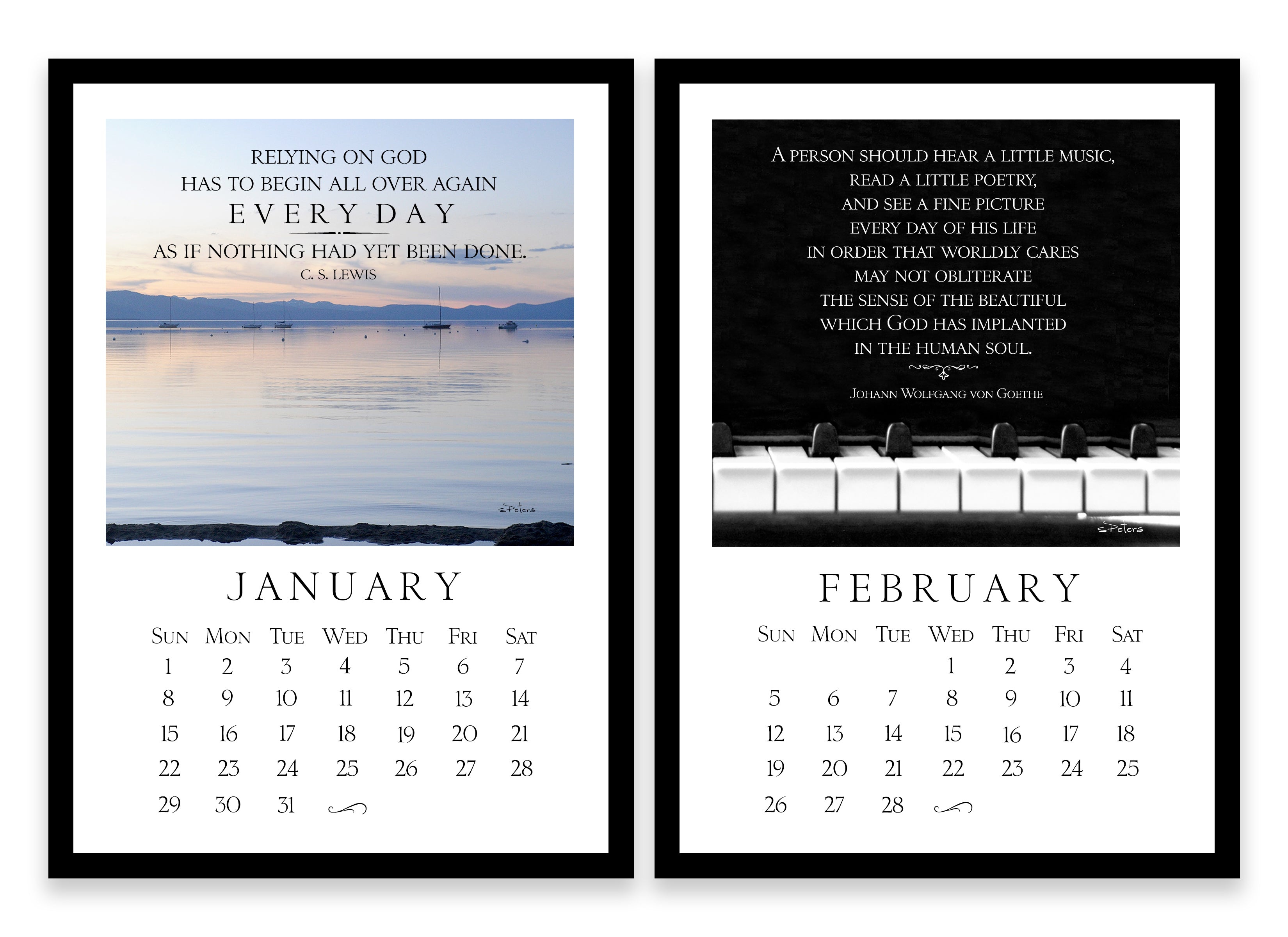 2023 Tried and True Calendar (Refill)