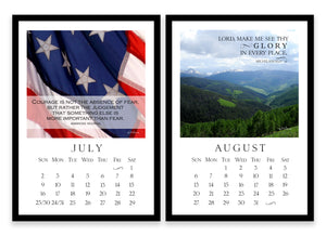 2023 Tried and True Calendar with Easel