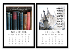 2023 Tried and True Calendar with 5x7 Acrylic Frame