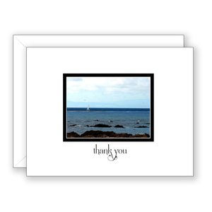 Afternoon Sail - Thank You Card