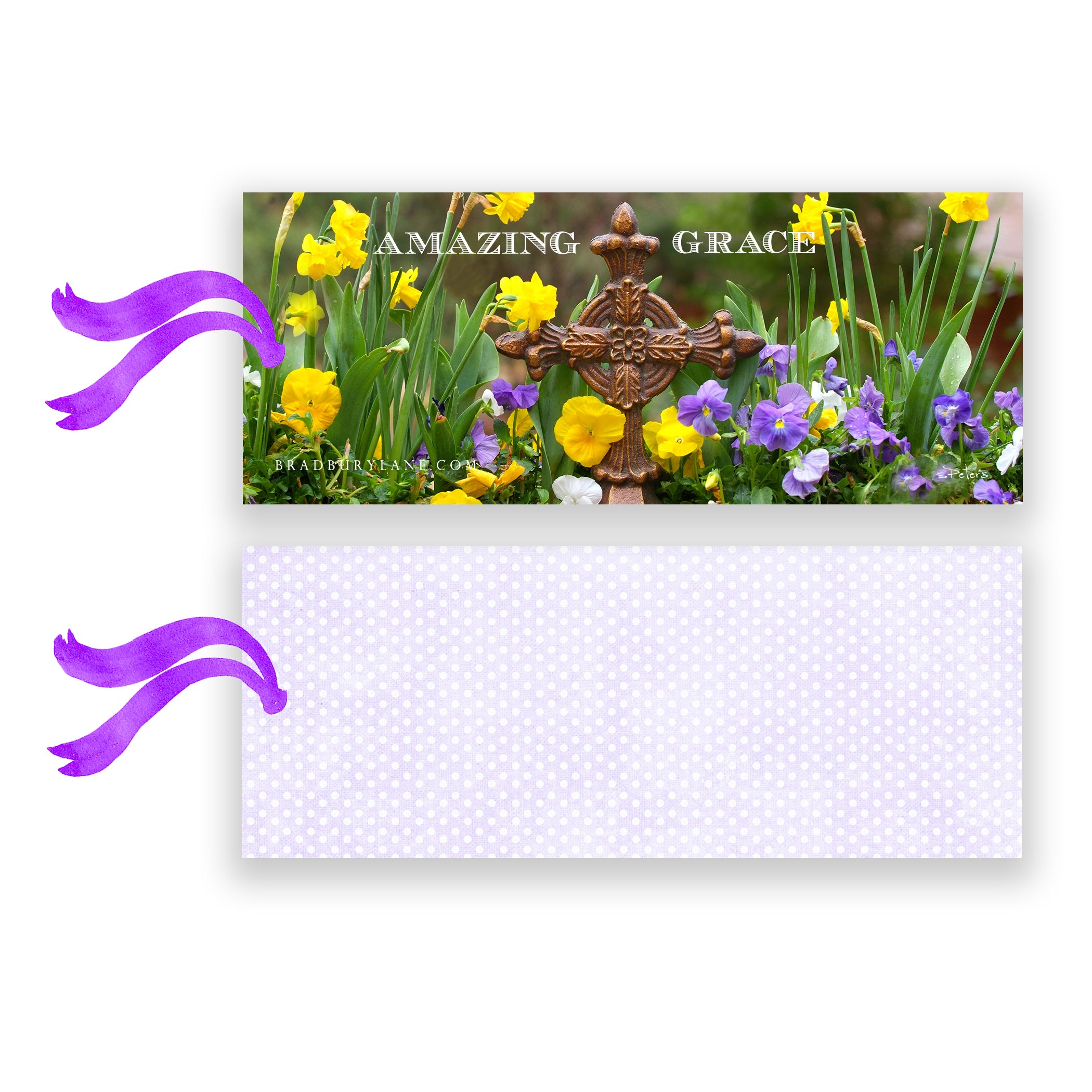 Amazing Grace - Laminated Bookmark
