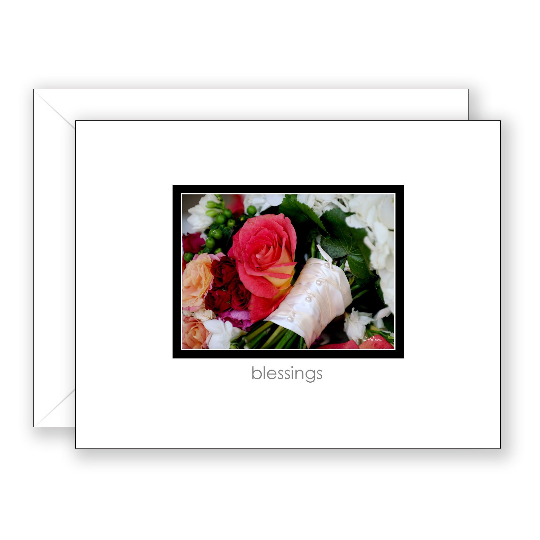 Ari's Wedding Flowers - Wedding Card