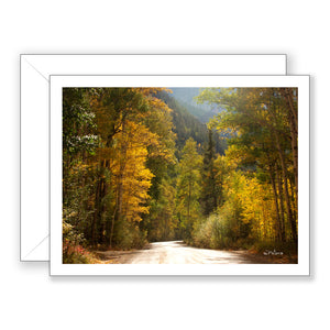 Autumn Afternoon - Blank Art Card