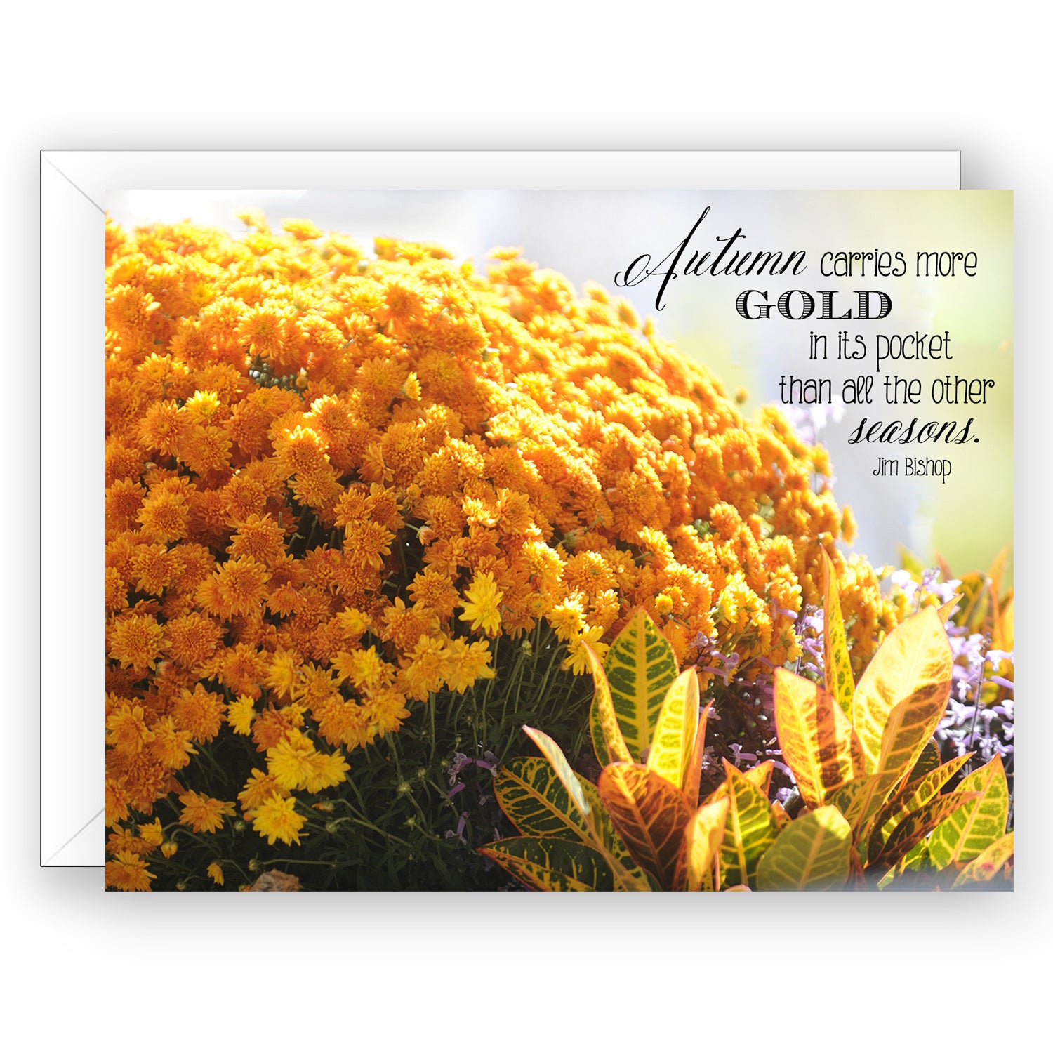 Autumn Gold - Encouragement Card