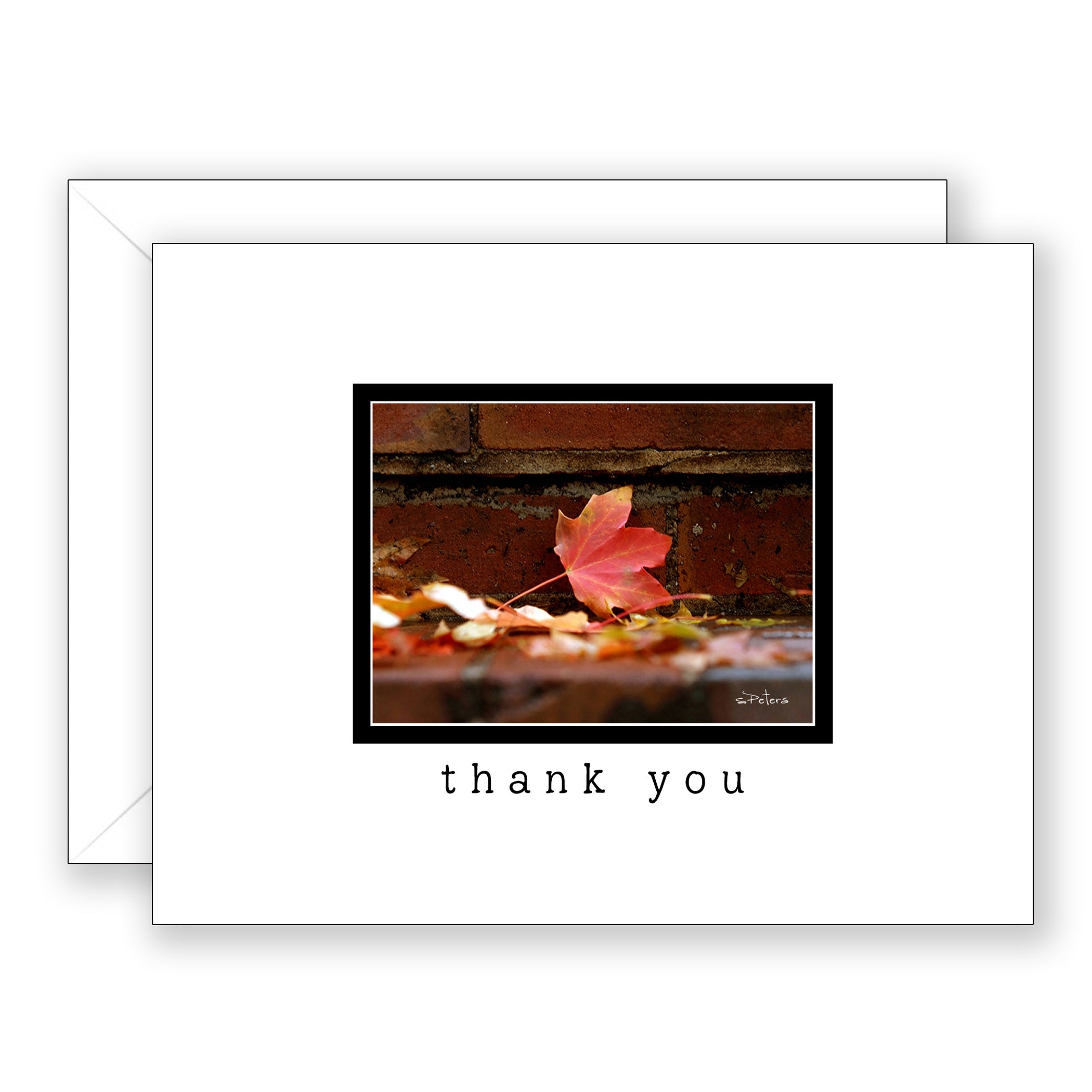 Autumn Treasure - Thank You Card
