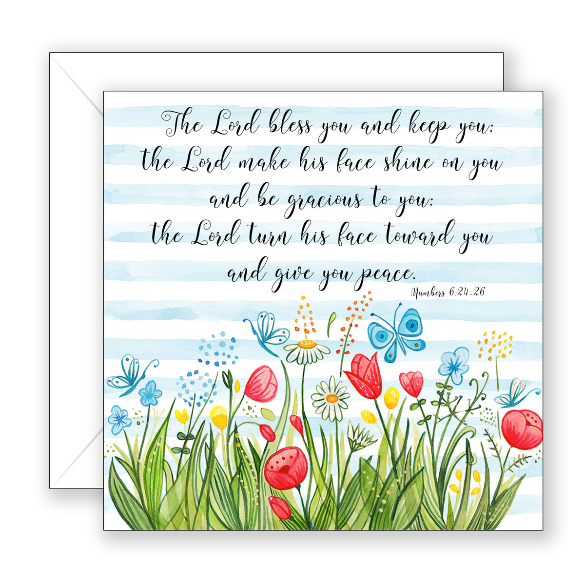 Birthday Blessing (Numbers 6:24-26) - Birthday Card – Bradbury Lane