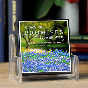 31 Days of Promises Boxed Mini Print Collection with Acrylic Holder