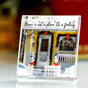 Christmas Cottage - Framed Mini Print