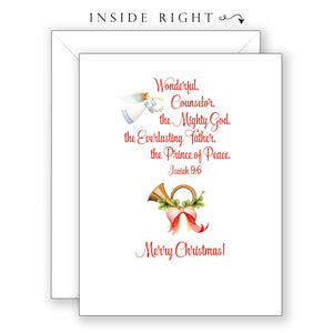 Christmas in the City (Matthew 12:21, Isaiah 9:6) - Christmas Card