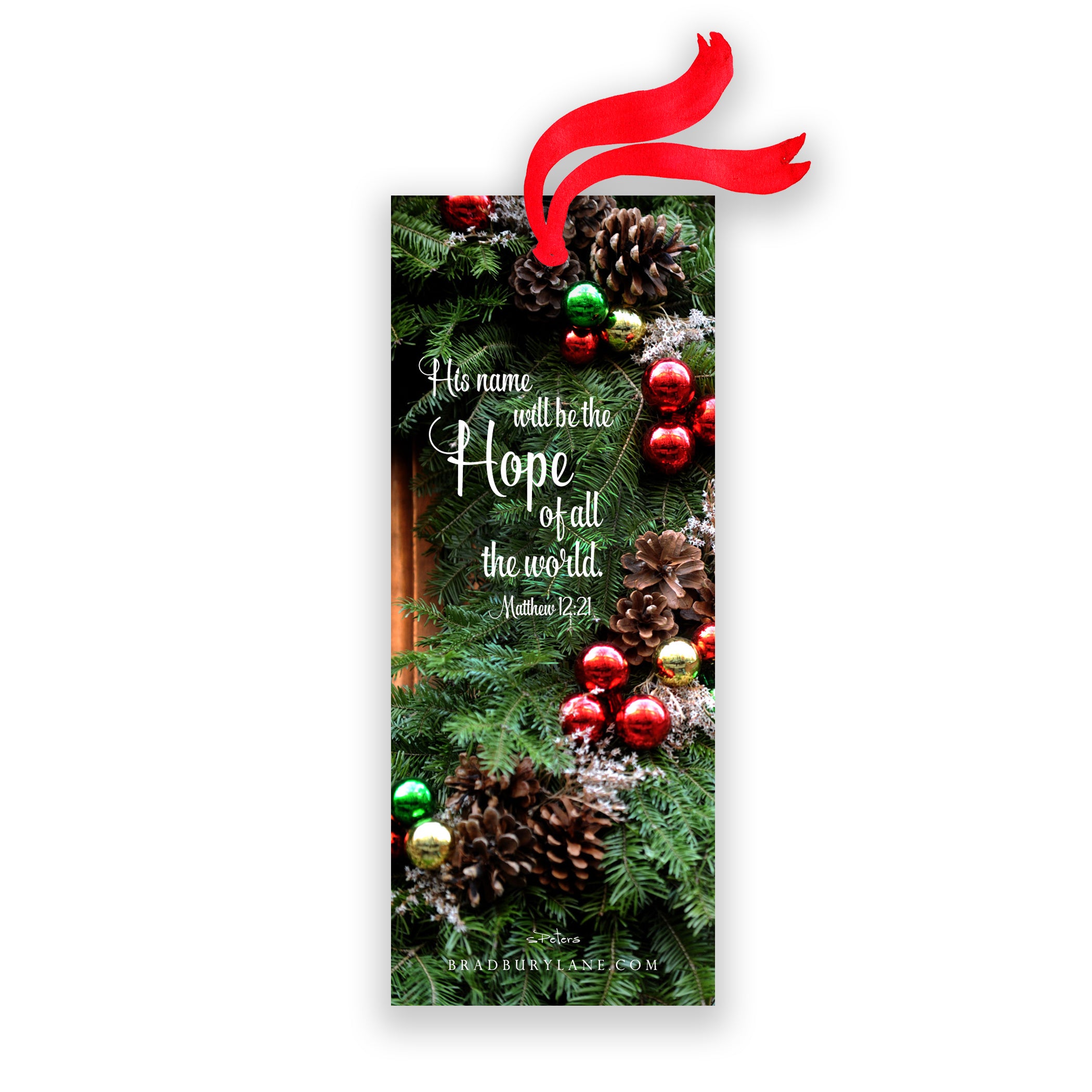 Christmas in the City (Matthew 12:21) - Bookmark