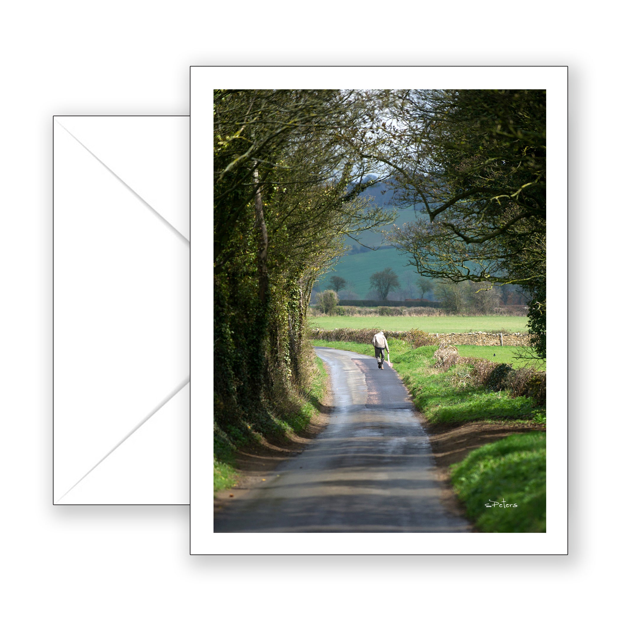 Direction Note Card Direction Notecard - Blank Art Card – Bradbury Lane