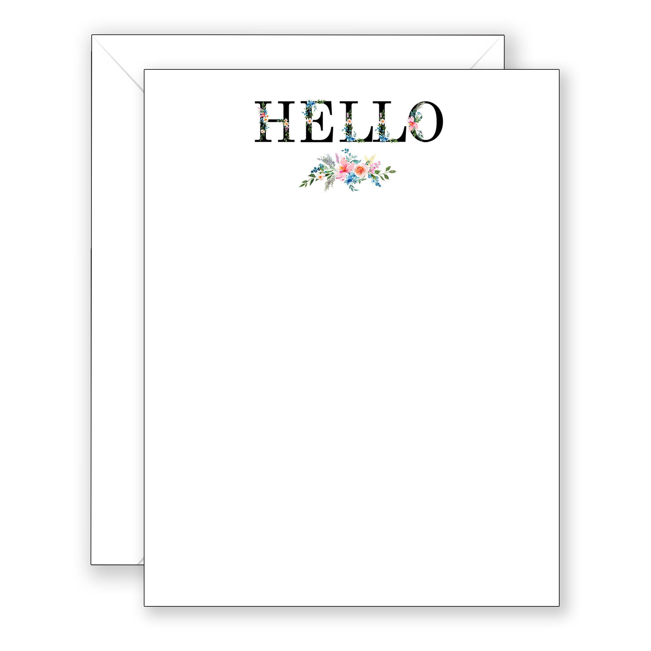 Ellie Hello Flat Boxed Notes