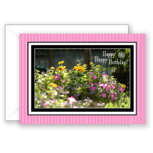Flowers - Birthday Card