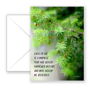 Fresh Pine - Birthday Card