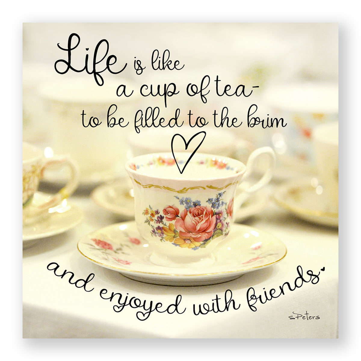 Friendship Tea - Mini Print – Bradbury Lane
