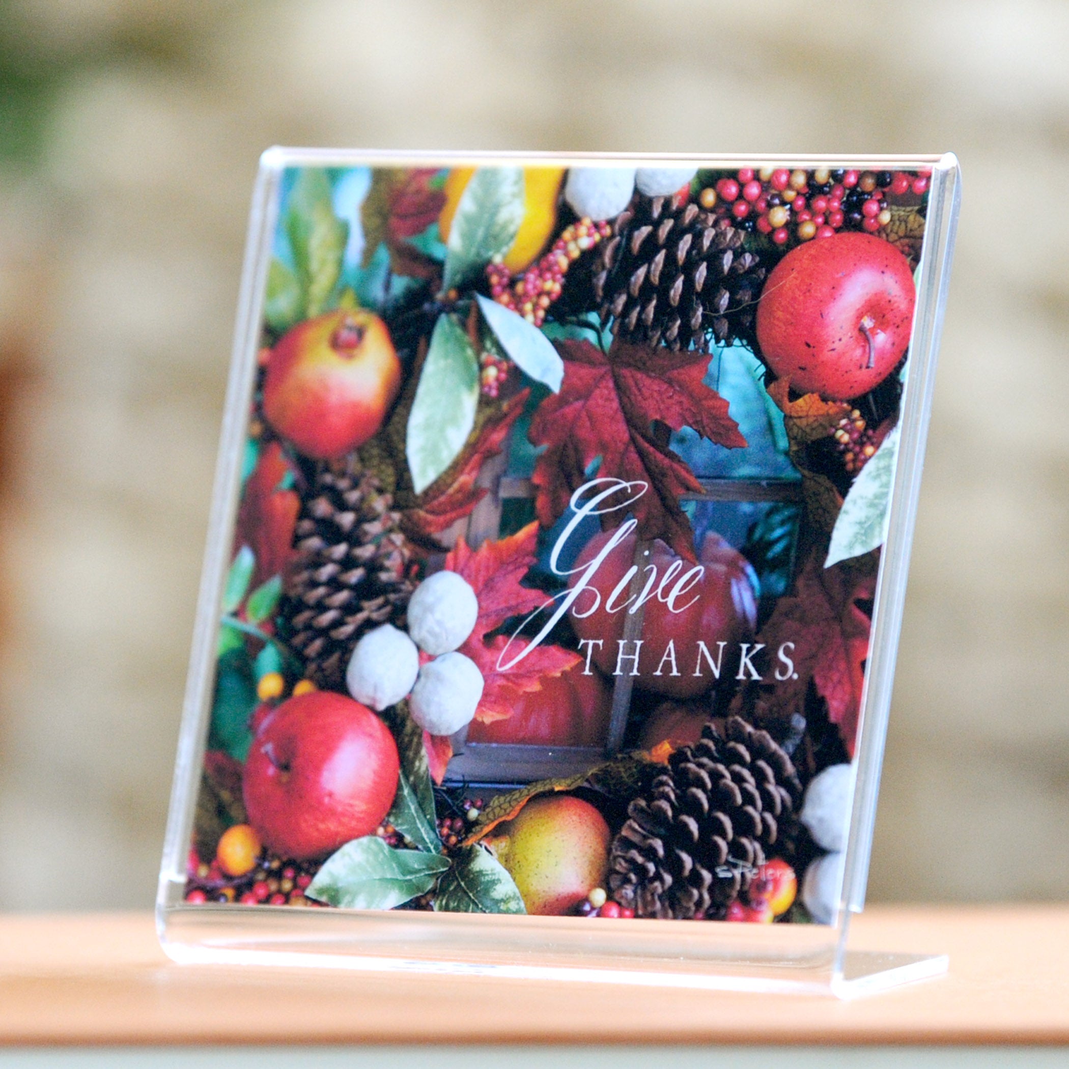 Give Thanks - Framed Mini Print