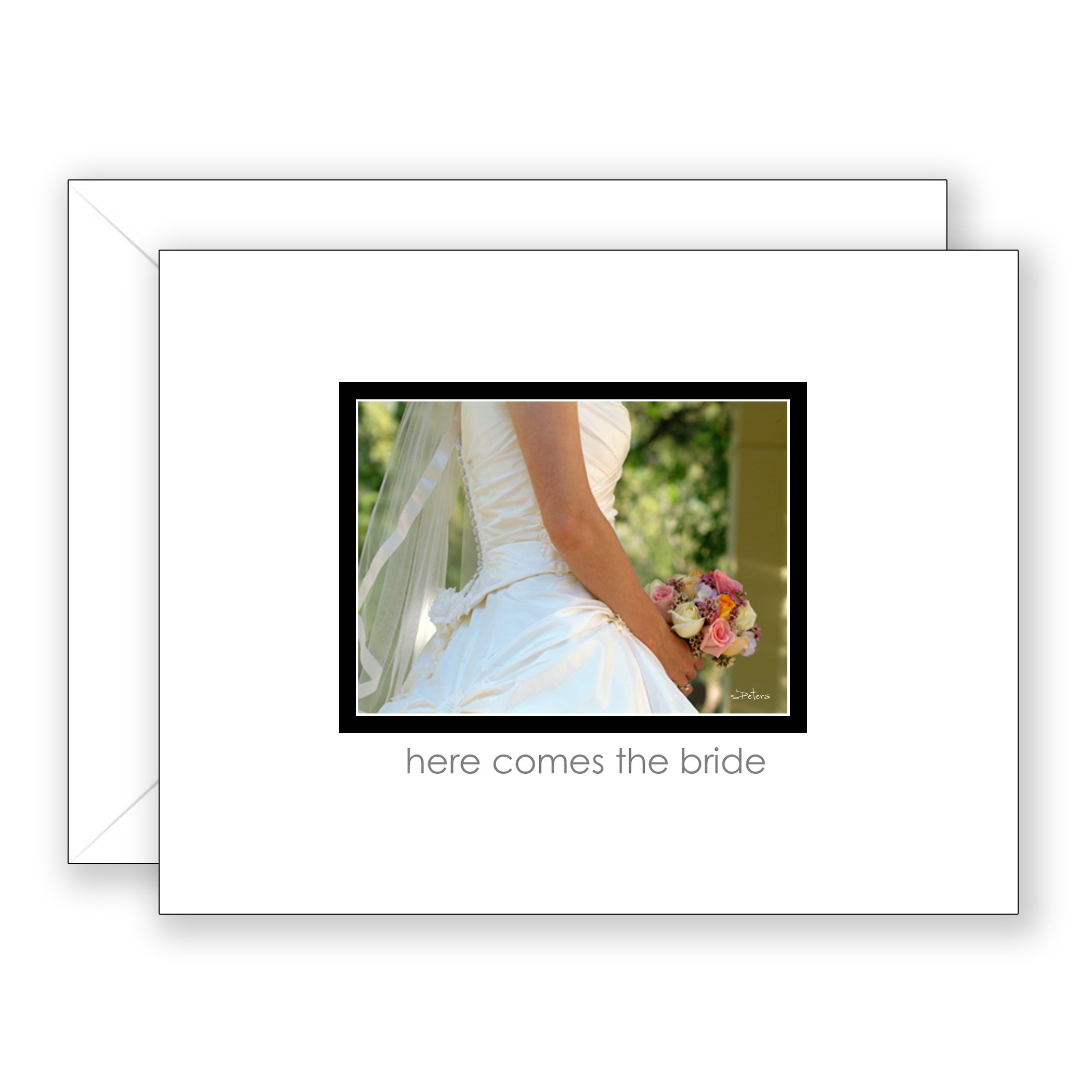 Here Comes the Bride - Wedding Card