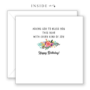 Immeasurably More (Ephesians 3:20-21) - Birthday Card