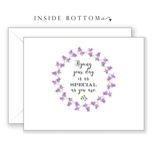 Lady Lilacs - Mother's Day Card