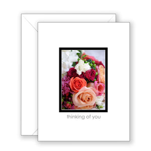 Laurel's Bouquet (I John 4:19) - Wedding Card