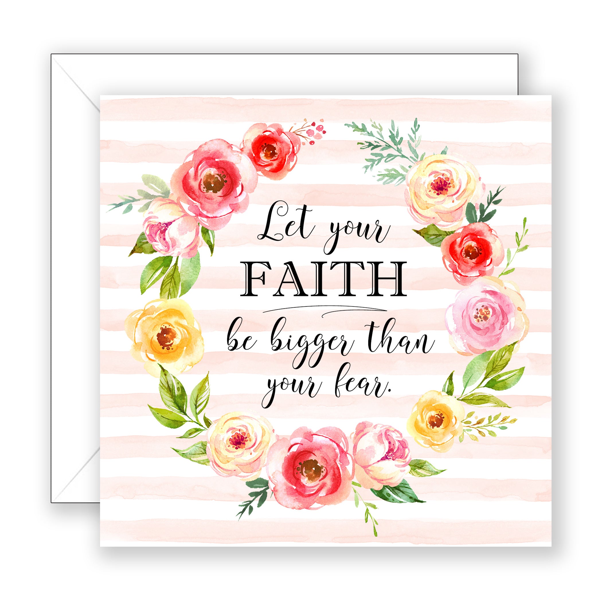 Let Your Faith - Encouragement Card