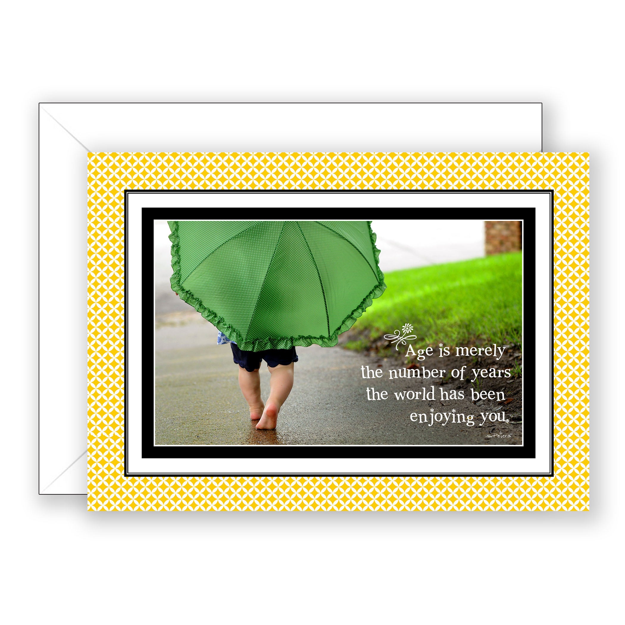 Love A Rainy Day - Birthday Card