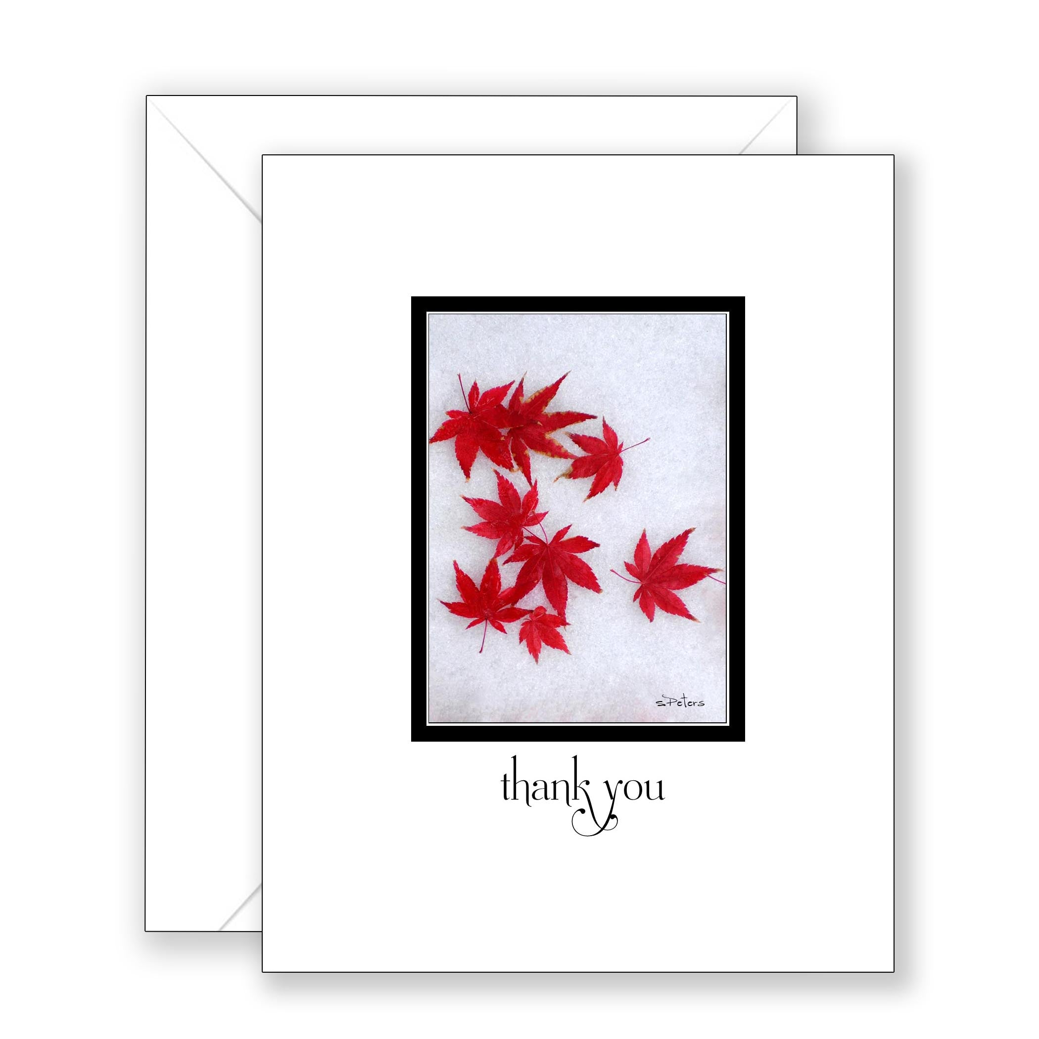 Maple Ice - Thank You Card