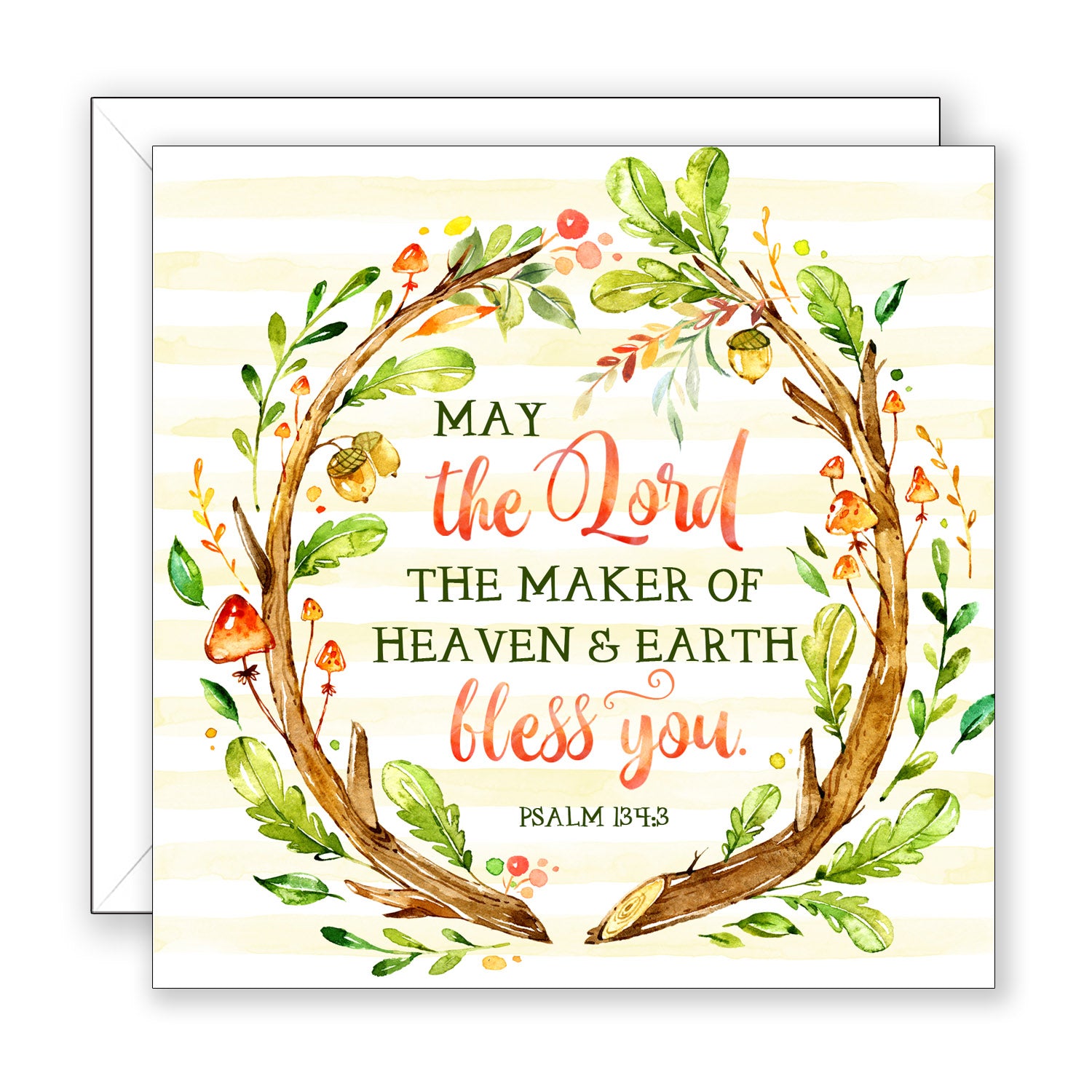 May the Lord the Maker (Psalm 134:3) - Encouragement Card