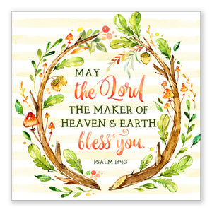 May the Lord the Maker (Psalm 134:3) - Mini Print