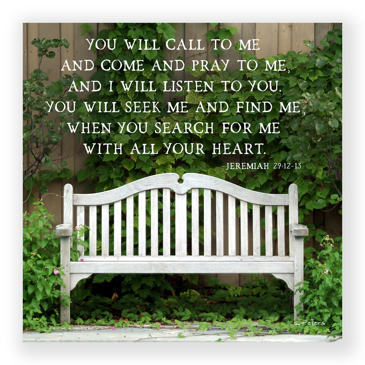 Meeting Place (Jeremiah 29:12-13) - Frameable Print