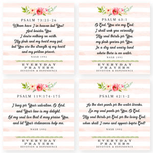 Everyday Prayers Boxed Mini Print Collection with Acrylic Holder